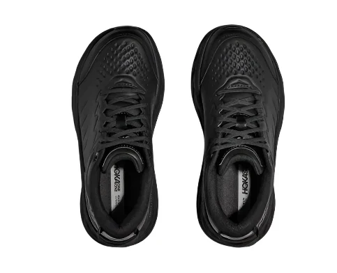WOMEN'S HOKA BONDI SLIP RESISTANT | BLACK / BLACK - Image 8