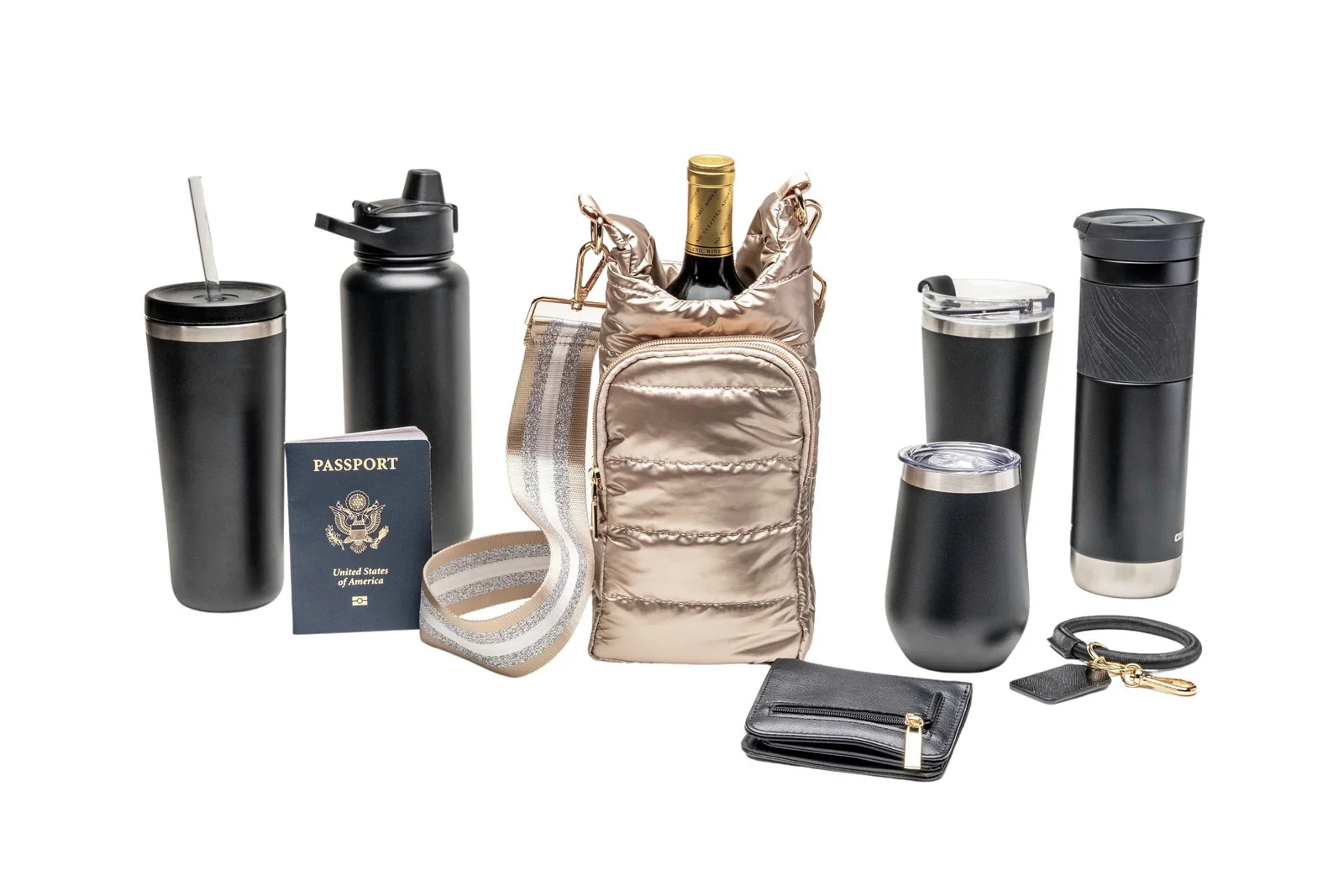 WANDERFULL HYDROBAG | SAGE GREEN WITH SAGE AND TAN STRAP - Image 6