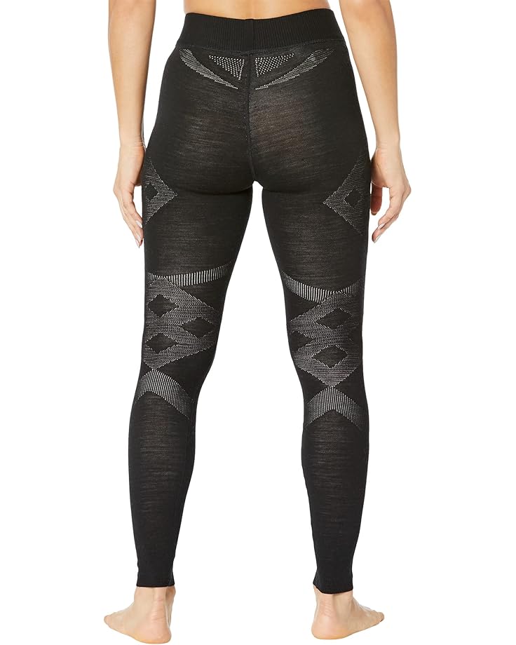 WOMEN'S SMARTWOOL INTRAKNIT THERMAL MERINO BASE LAYER BOTTOM | BLACK | WHITE - Image 3