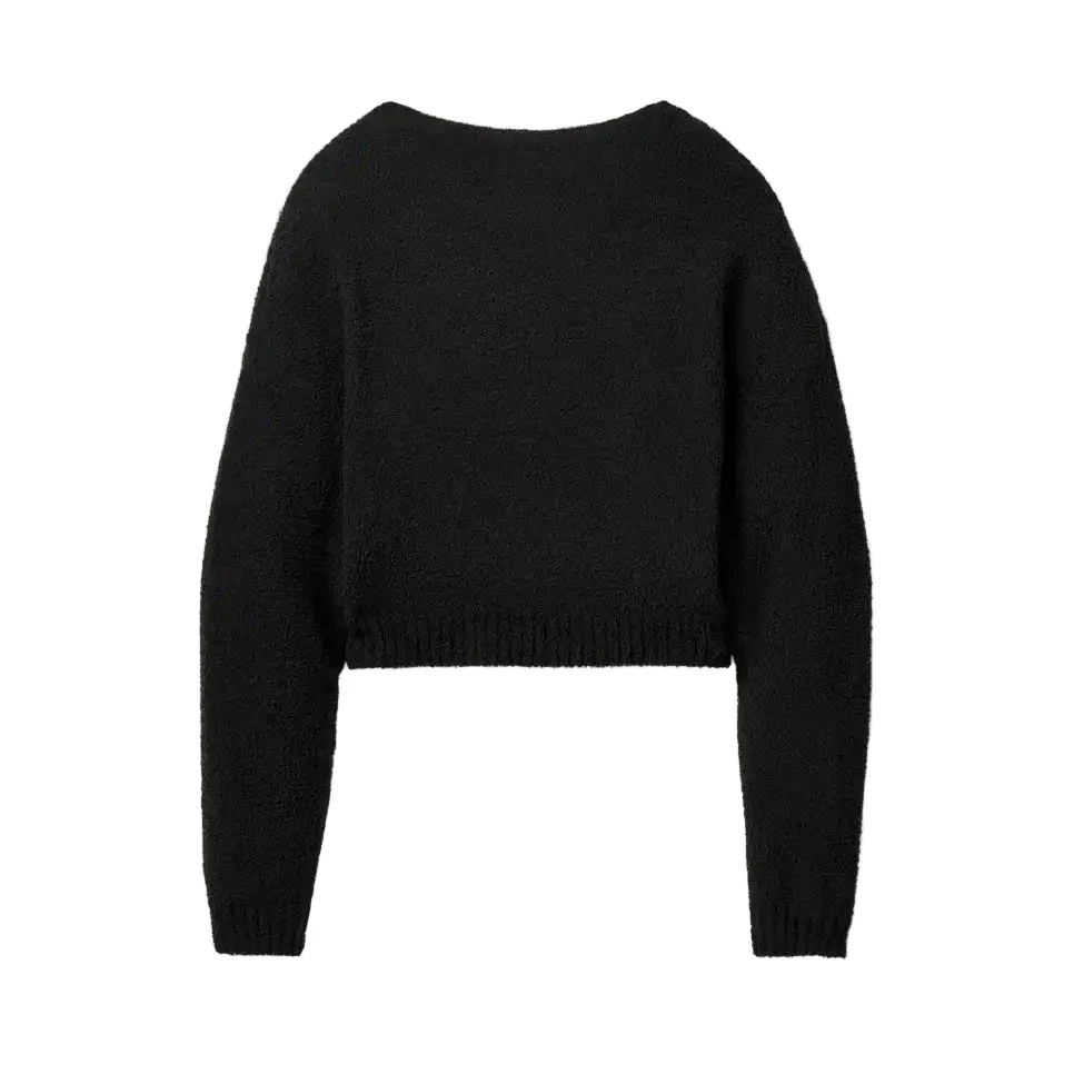 WOMAN'S UGG NOVALIE SLOUCHY PULLOVER | BLACK - Image 2