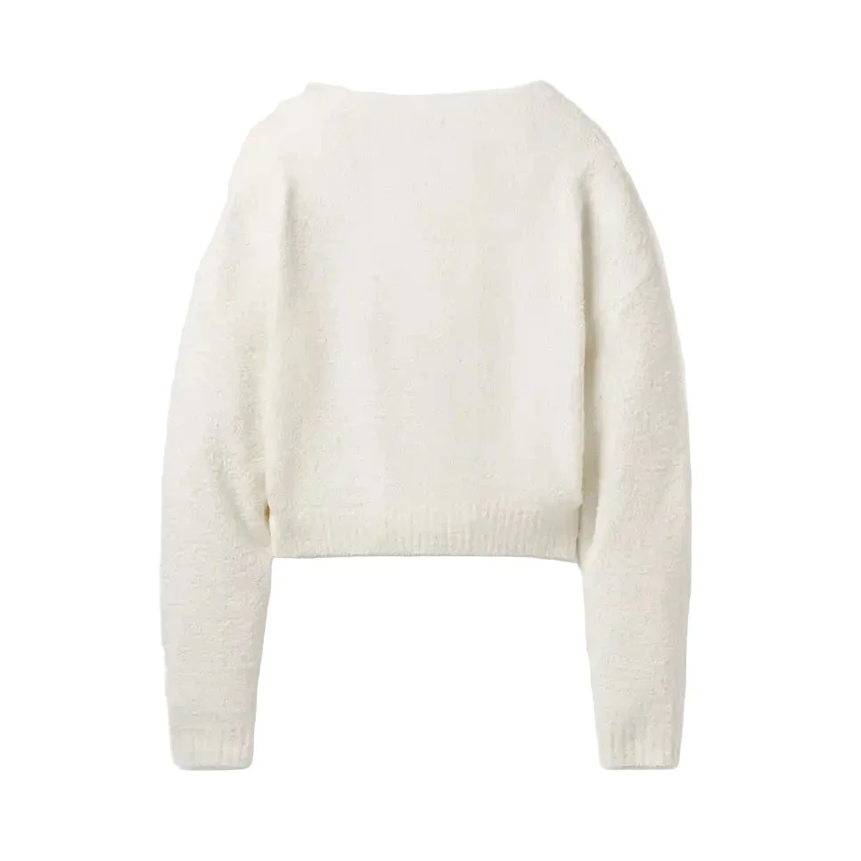 WOMEN'S UGG NOVALIE SLOUCHY PULLOVER | CREAM - Image 2
