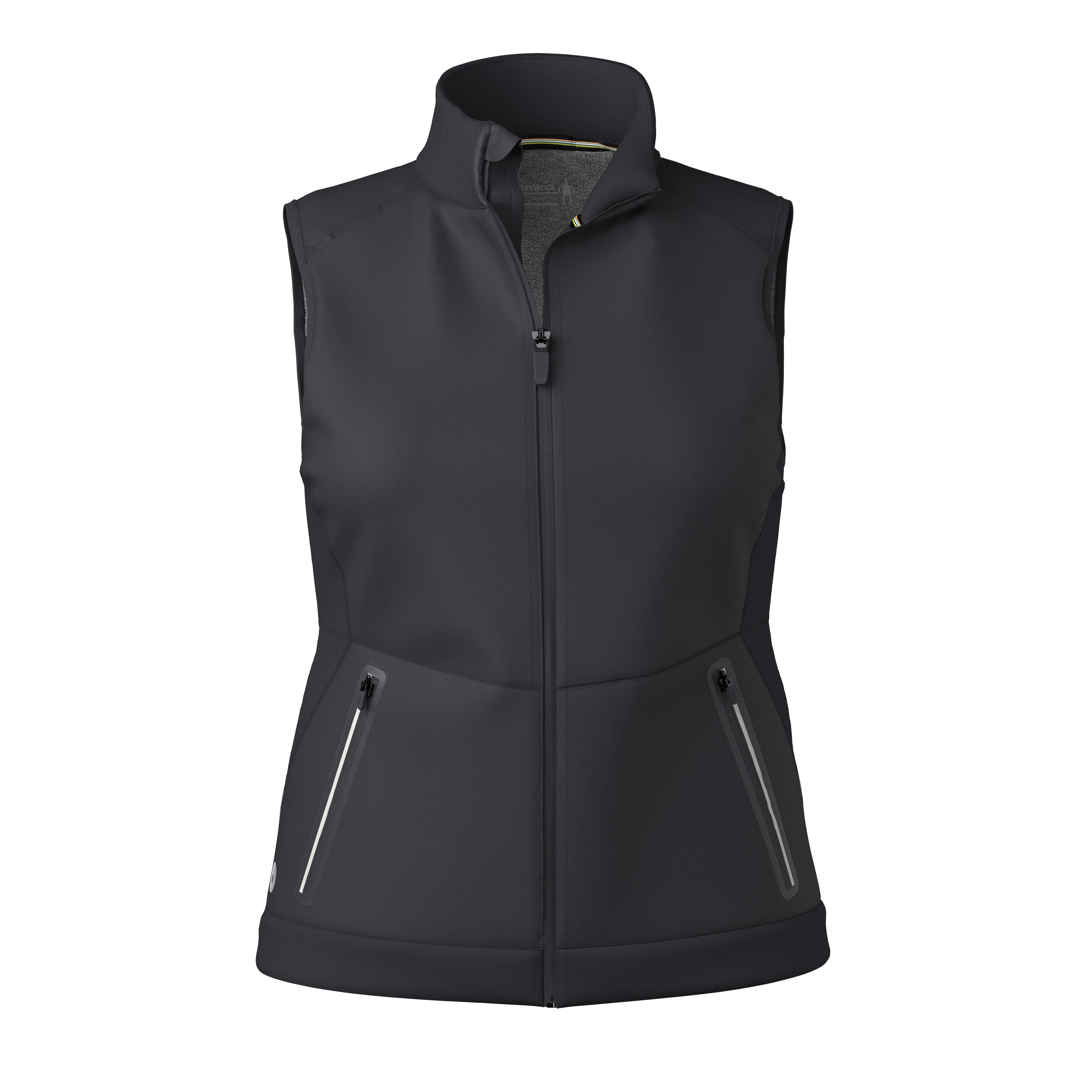 WOMEN'S SMARTWOOL ACTIVE FLEECE WIND INSULATED VEST | BLACK