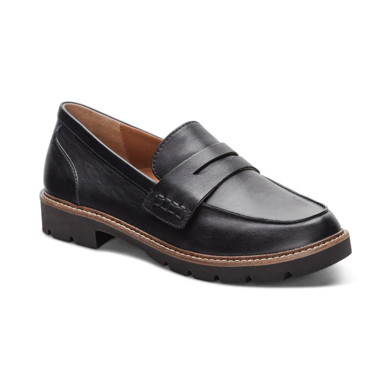 WOMEN'S AETREX COLLETTE LOAFER | BLACK - Image 3