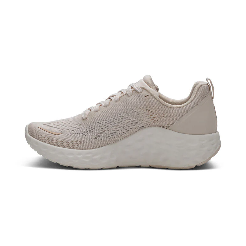 WOMEN'S AETREX DANIKA ARCH SUPPORT SNEAKER | IVORY - Image 3