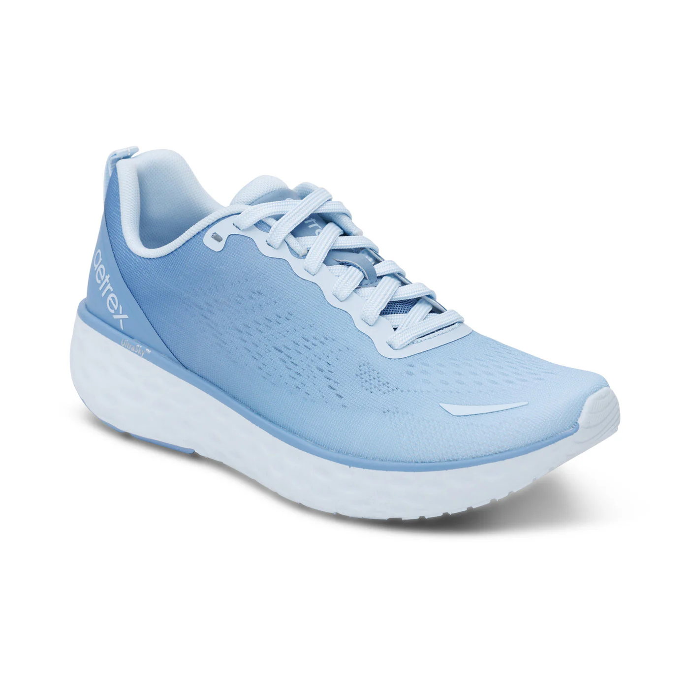 WOMEN'S AETREX DANIKA ARCH SUPPORT SNEAKER | SKY BLUE - Image 3