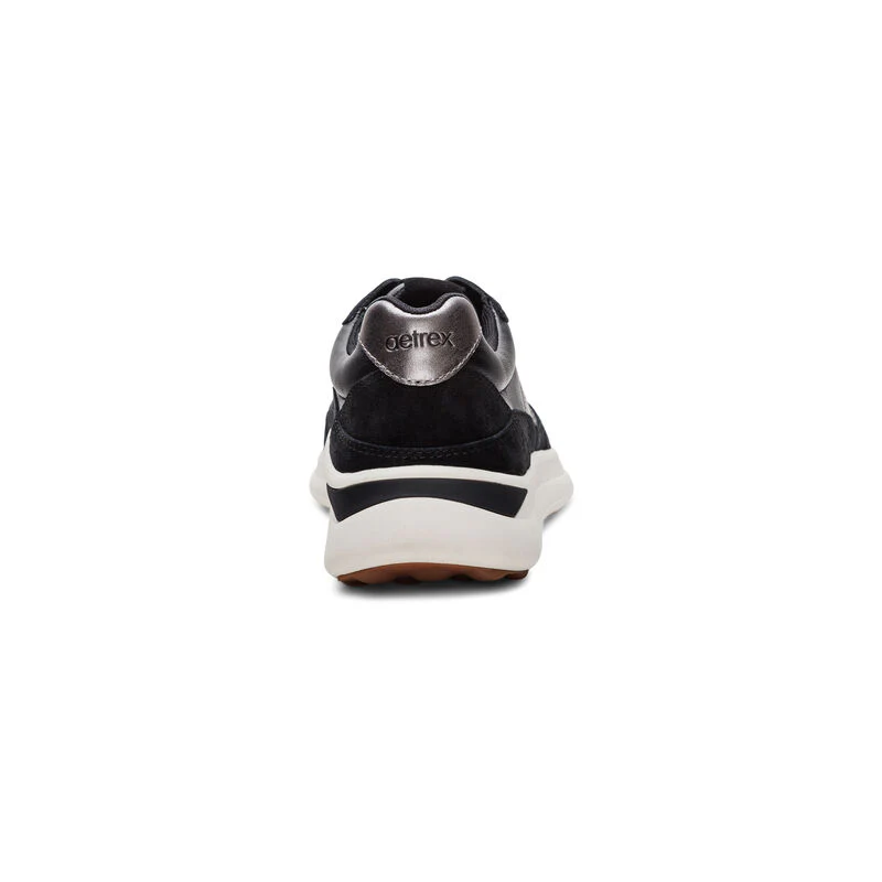 WOMEN'S AETREX EMILY SNEAKER | BLACK - Image 6