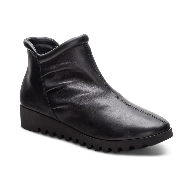 WOMEN'S AETREX ZOEY BOOT | BLACK LEATHER - Image 7