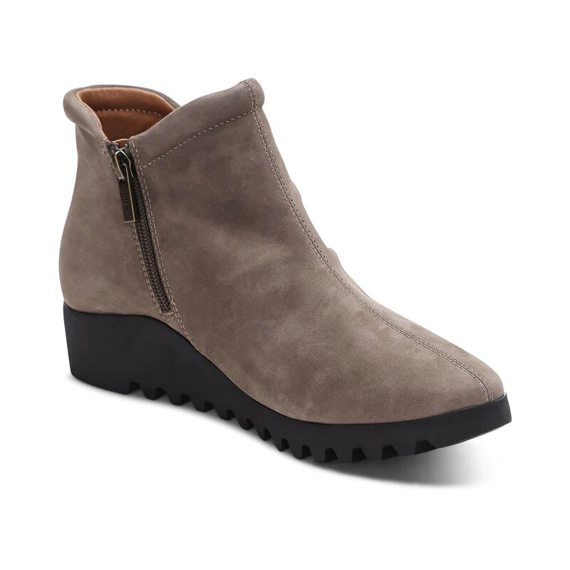 WOMEN'S AETREX ZOEY BOOT | DARK TAUPE - Image 3