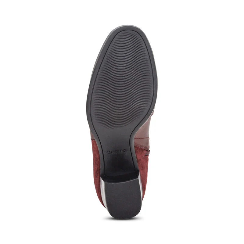 WOMEN'S AETREX REBECCA BOOT | BURGUNDY - Image 5