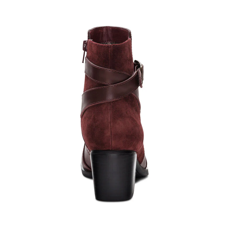 WOMEN'S AETREX REBECCA BOOT | BURGUNDY - Image 6