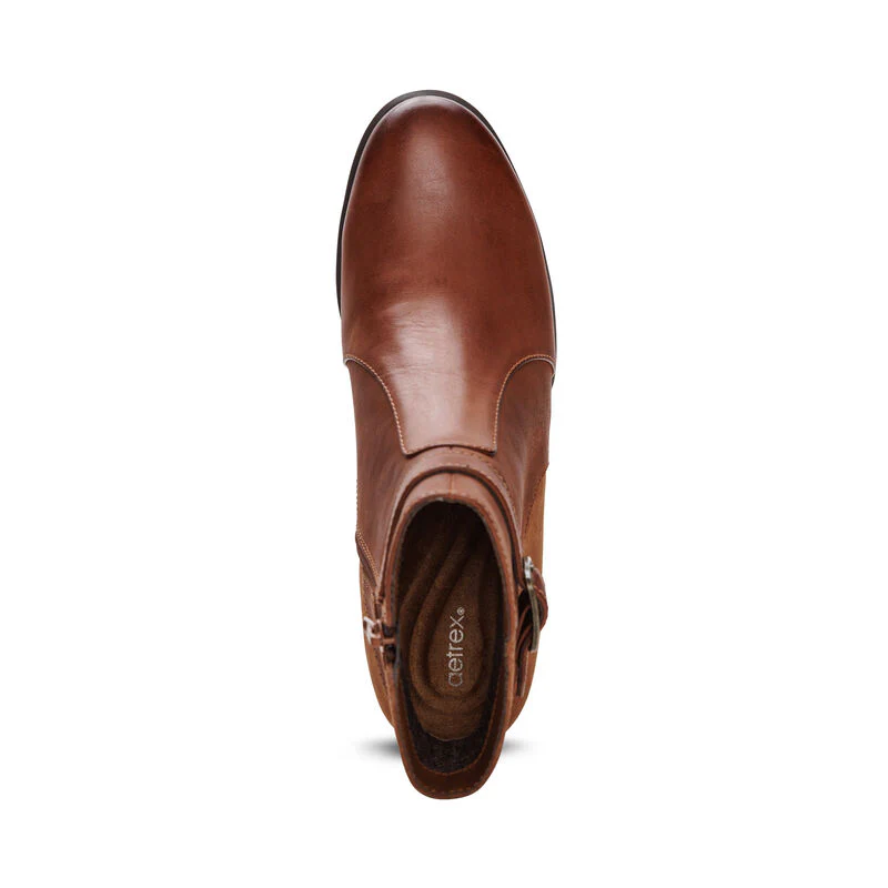 WOMEN'S AETREX REBECCA BOOT | COGNAC - Image 4