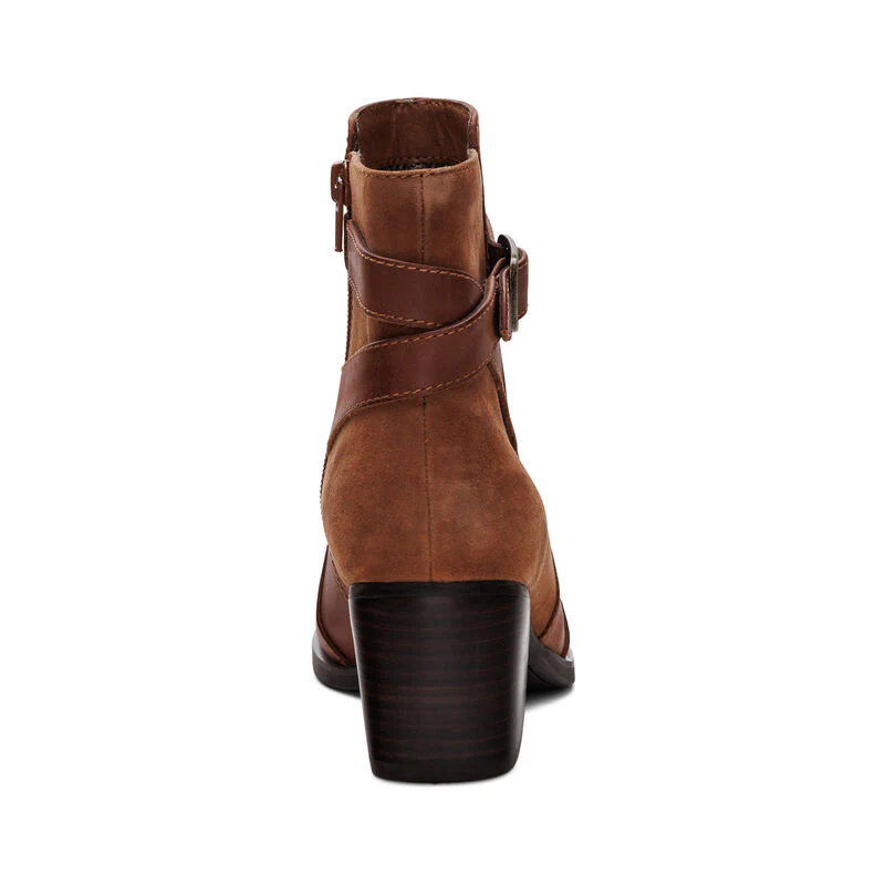 WOMEN'S AETREX REBECCA BOOT | COGNAC - Image 6