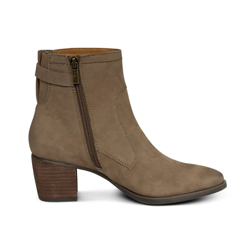 WOMEN'S AETREX RUBI BUCKLE BOOT | TAUPE - Image 5