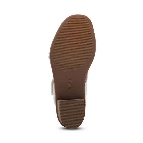 WOMEN'S AETREX TATIANA ARCH SUPPORT HEEL | IVORY - Image 5