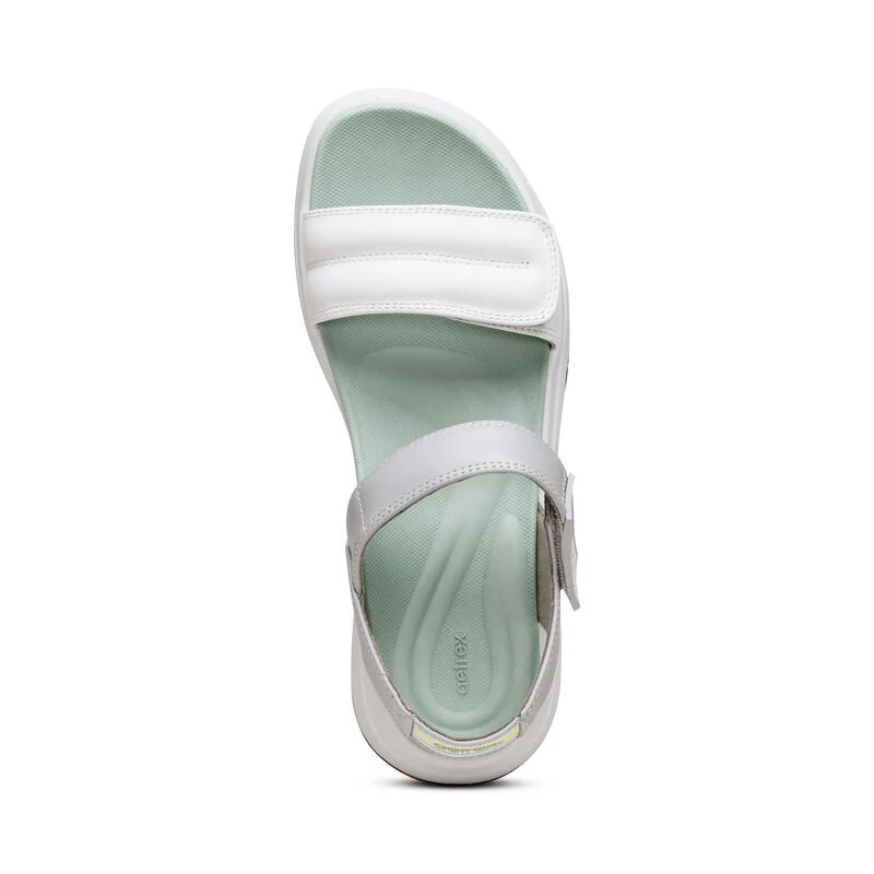 WOMEN'S AETREX WHIT SPORT SANDAL | MINT WHITE - Image 4