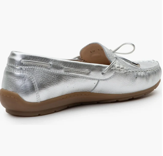 WOMEN'S ARA AMARILLO LOAFER | SILVER - Image 7