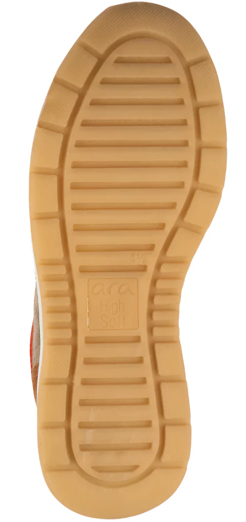 WOMEN'S ARA GARDENIA SNEAKER | NUTS / SAND / PUMPKIN / SESAME - Image 5