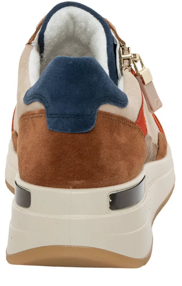 WOMEN'S ARA GARDENIA SNEAKER | NUTS / SAND / PUMPKIN / SESAME - Image 7