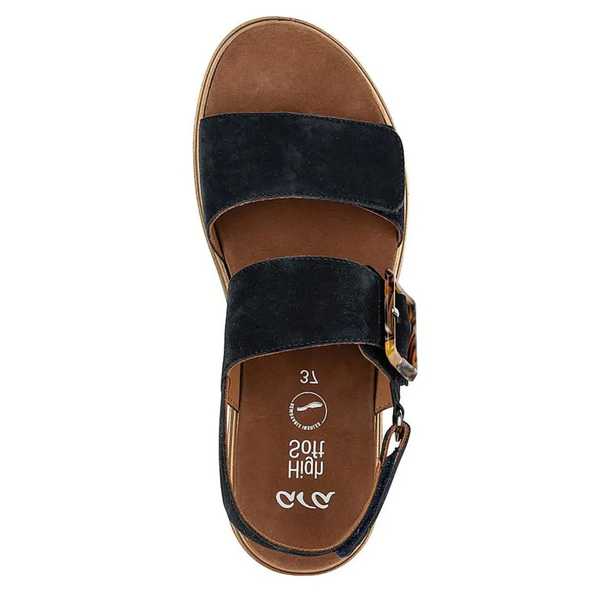 WOMEN'S ARA MARBELLA SANDAL | NAVY - Image 4