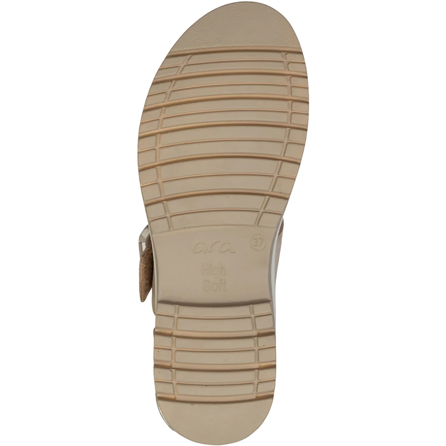 WOMEN'S ARA MARBELLA SANDAL | SAND / METALLIC LEATHER 09 - Image 6