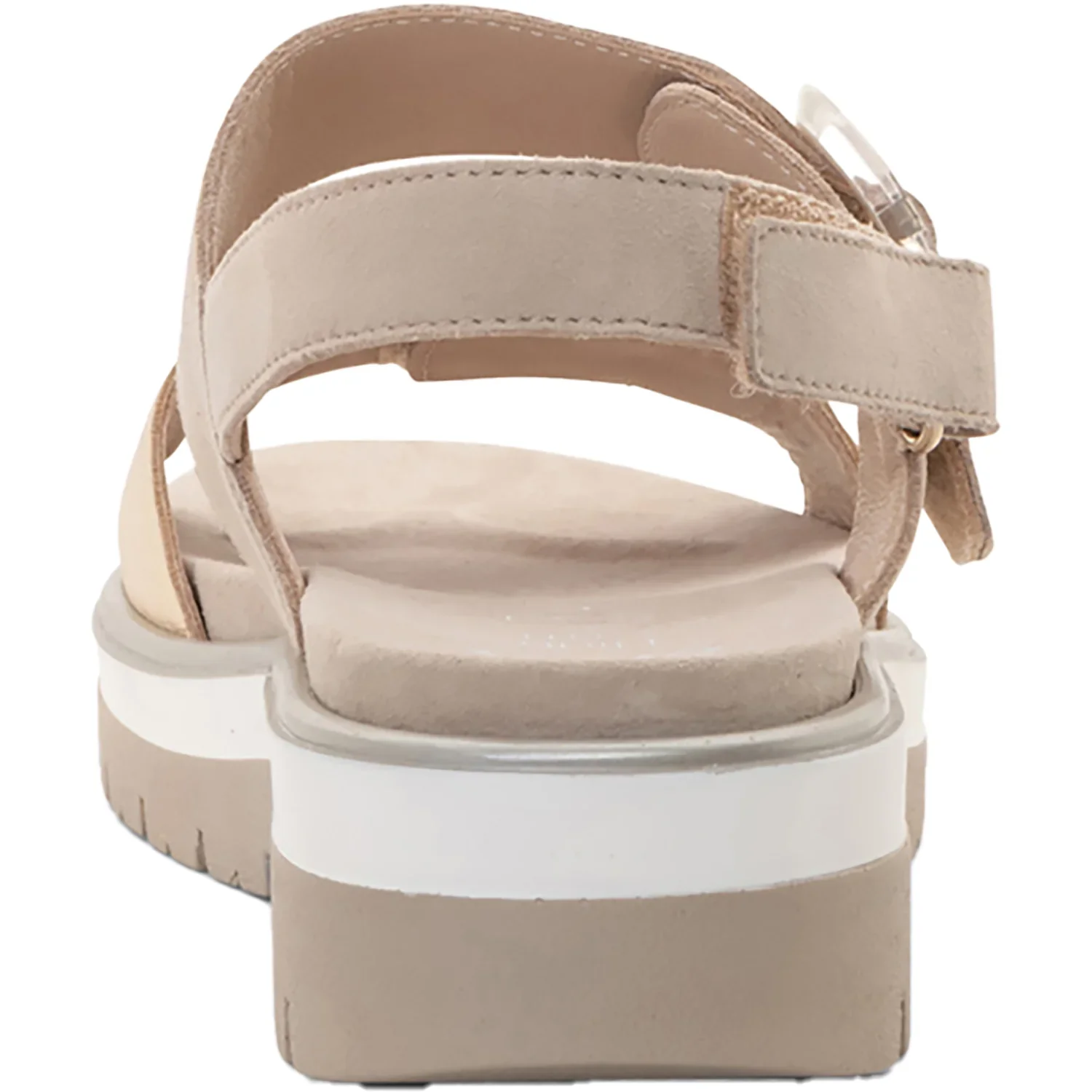 WOMEN'S ARA MARBELLA SANDAL | SAND / METALLIC LEATHER 09 - Image 8
