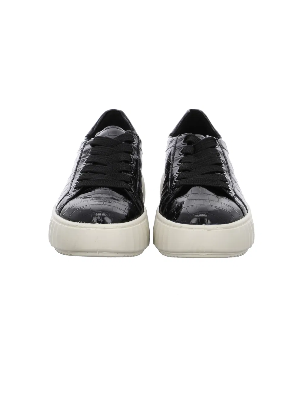 WOMEN'S ARA MIKKY PLATFORM SNEAKER | BLACK CROCO PRINT - Image 6