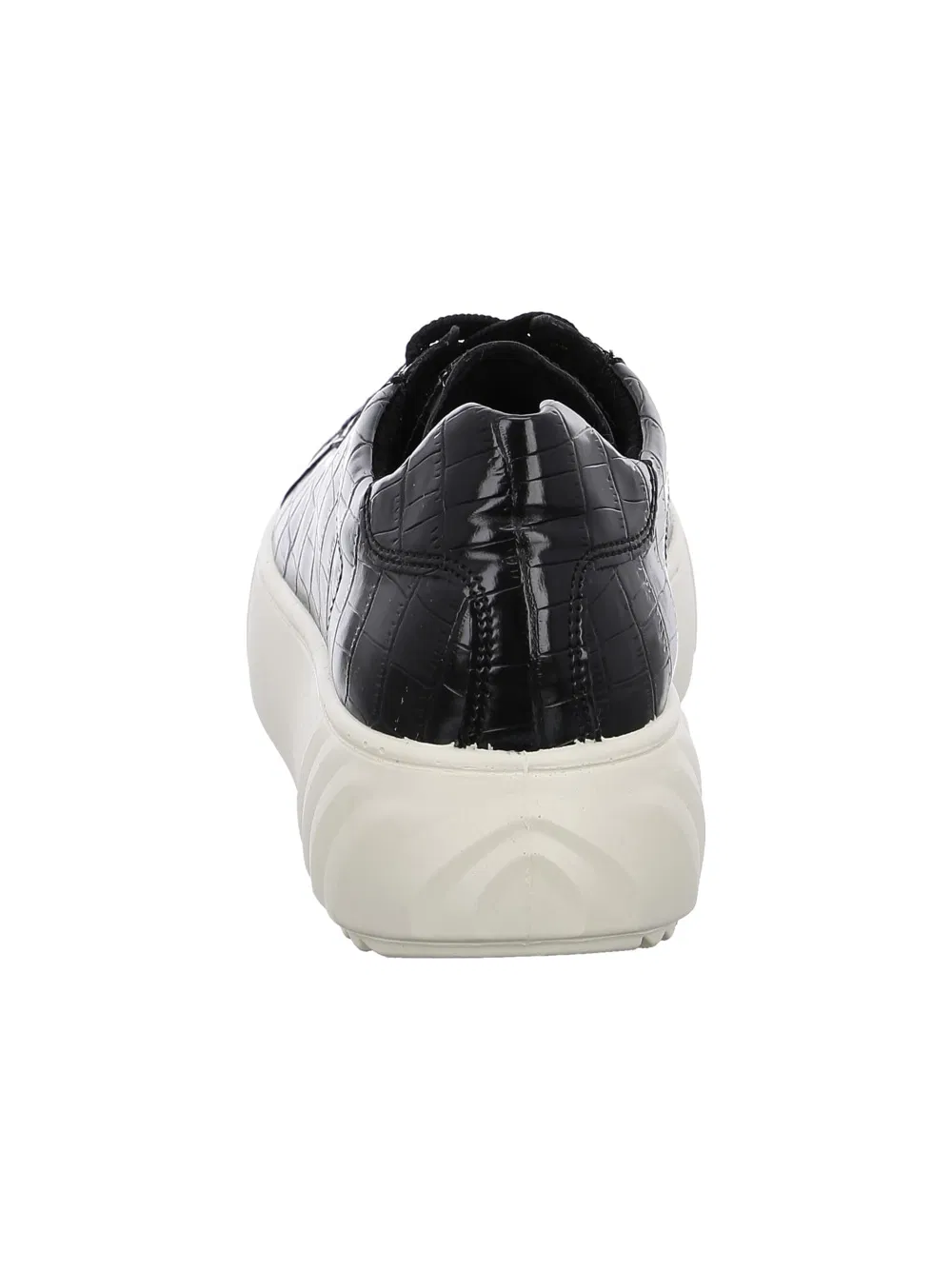 WOMEN'S ARA MIKKY PLATFORM SNEAKER | BLACK CROCO PRINT - Image 7