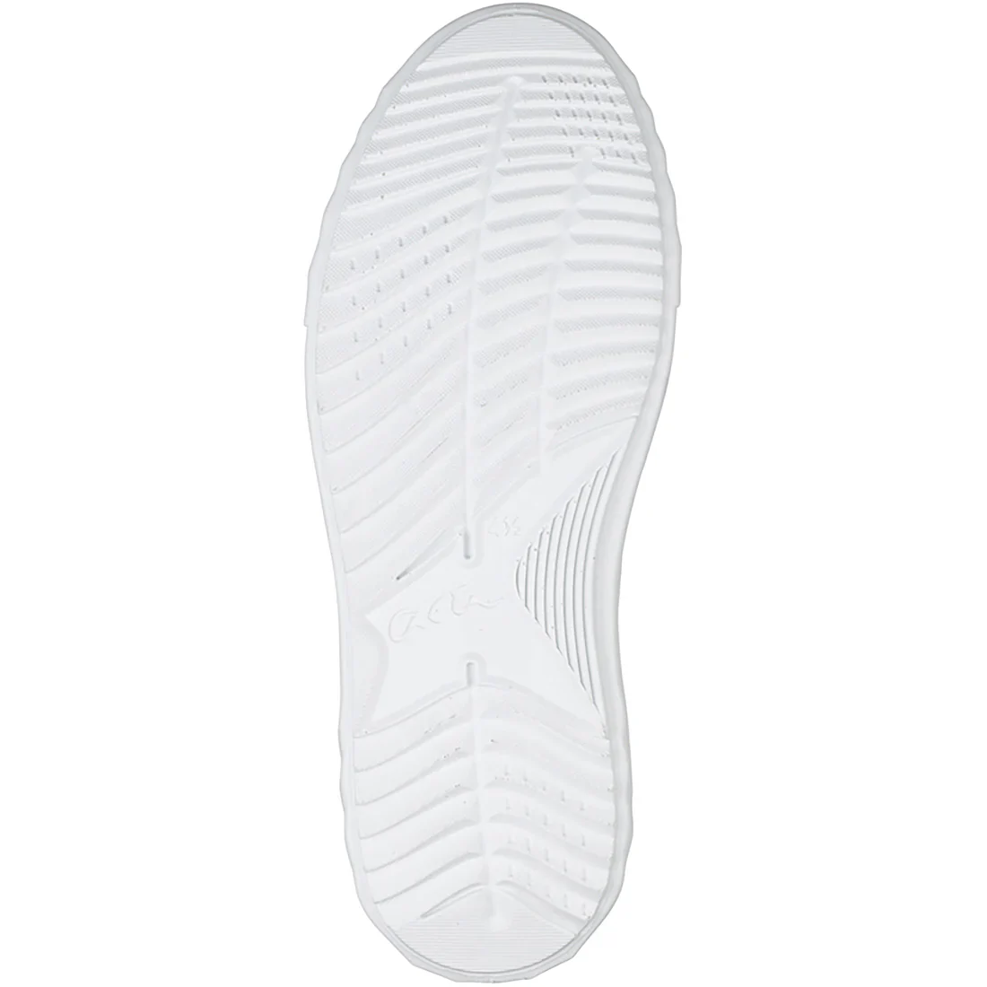 WOMEN'S ARA MIKKY PLATFORM SNEAKER | WHITE / MIDNIGHT BLUE - Image 6