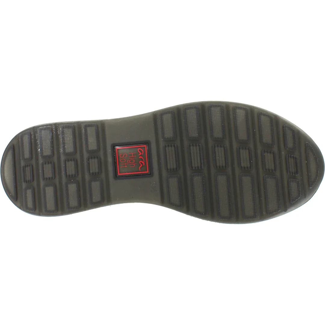 WOMEN'S ARA OLEANNA SHOE | BLACK SUEDE/PUNTKID - Image 5