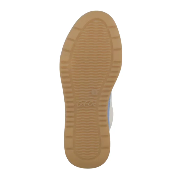 WOMEN'S ARA RIO SNEAKER | CREAM / SAND / AZURE BLUE - Image 6