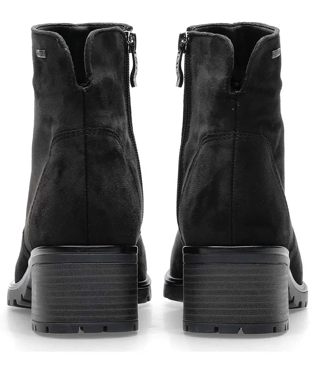 WOMEN'S ARA ROSELLE GORE-TEX ZIP ANKLE BOOT | BLACK SUEDE - Image 4