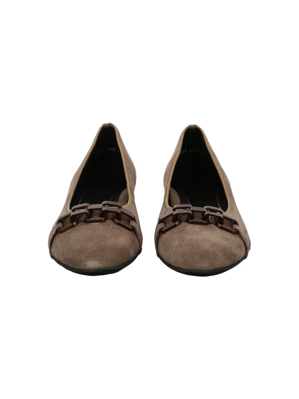 WOMEN'S ARA SCOUT BALLET FLAT CHAIN | SESAME SUEDE - Image 4