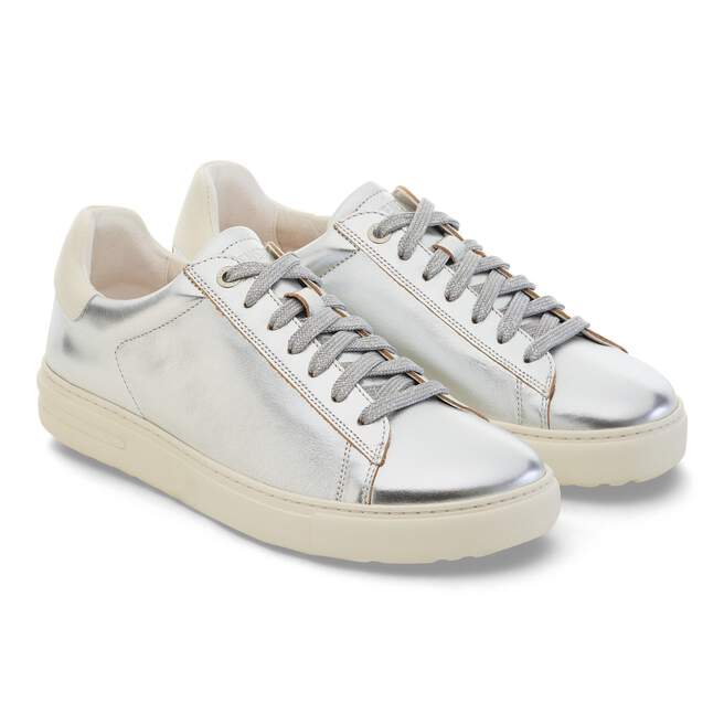 WOMEN'S BIRKENSTOCK BEND LOW | METALLIC SILVER - Image 4