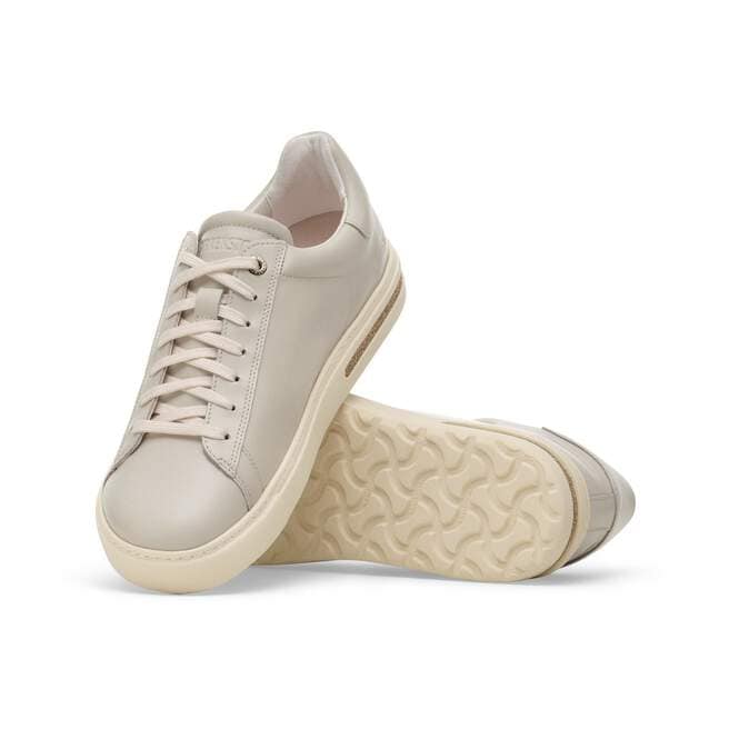 WOMEN'S BIRKENSTOCK BEND LOW NATURAL LEATHER PATENT | OYSTER - Image 4