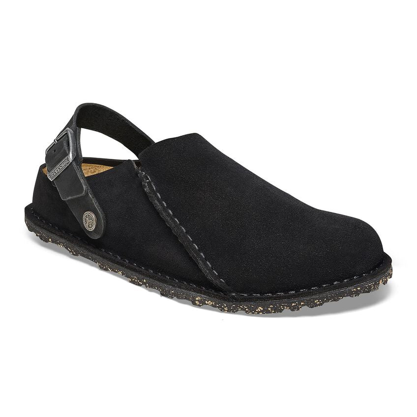 UNISEX BIRKENSTOCK LUTRY PREMIUM SUEDE | BLACK - Image 3