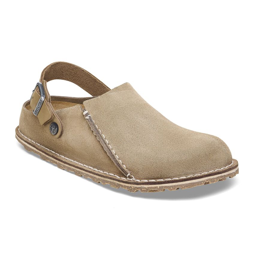 UNISEX BIRKENSTOCK LUTRY PREMIUM SUEDE | GRAY TAUPE - Image 3