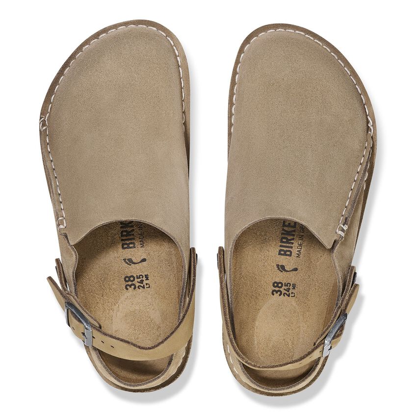 UNISEX BIRKENSTOCK LUTRY PREMIUM SUEDE | GRAY TAUPE - Image 4
