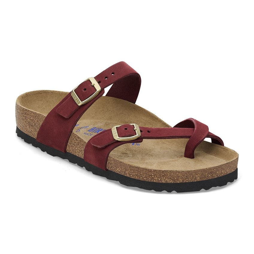 WOMEN'S BIRKENSTOCK MAYARI SOFT FOOTBED | ZINFANDEL - Image 3