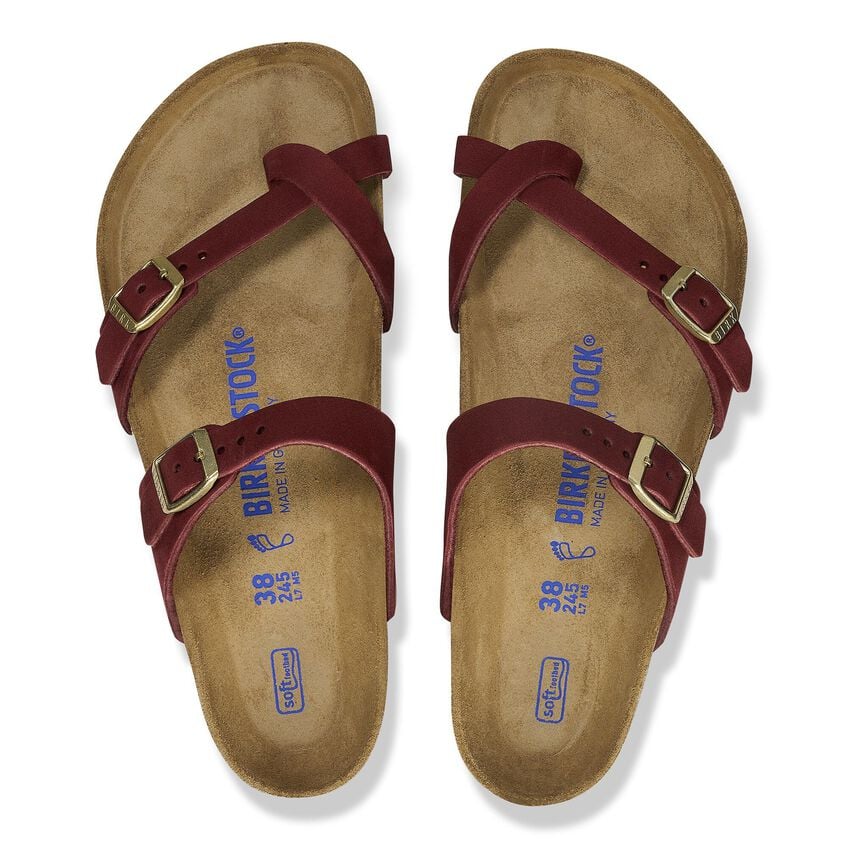 WOMEN'S BIRKENSTOCK MAYARI SOFT FOOTBED | ZINFANDEL - Image 4
