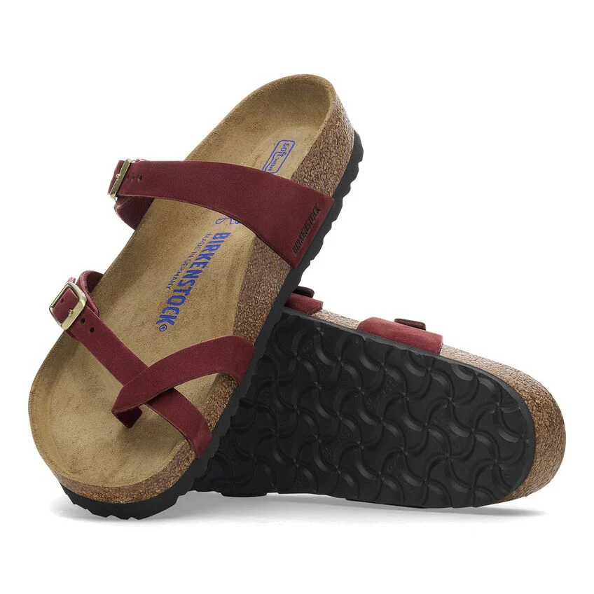 WOMEN'S BIRKENSTOCK MAYARI SOFT FOOTBED | ZINFANDEL - Image 5