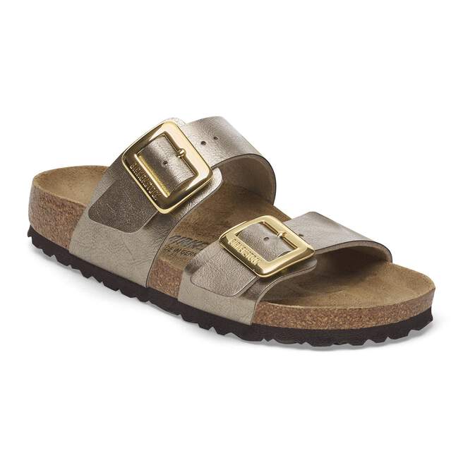 WOMEN'S BIRKENSTOCK SYDNEY CUSHION BUCKLE | GRACEFUL TAUPE - Image 2