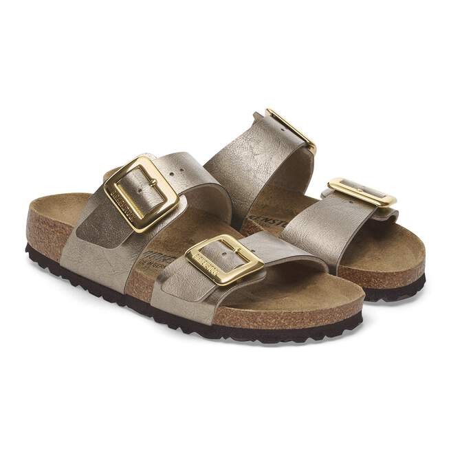 WOMEN'S BIRKENSTOCK SYDNEY CUSHION BUCKLE | GRACEFUL TAUPE - Image 3