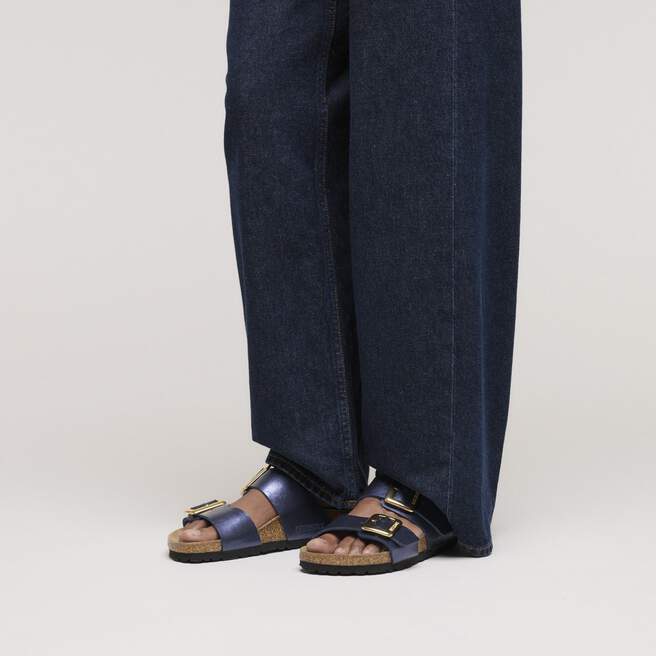 WOMEN'S BIRKENSTOCK SYDNEY LUXE BUCKLE | GRACEFUL MIDNIGHT BLUE - Image 6
