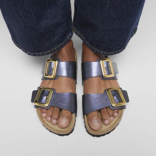 WOMEN'S BIRKENSTOCK SYDNEY LUXE BUCKLE | GRACEFUL MIDNIGHT BLUE - Image 7