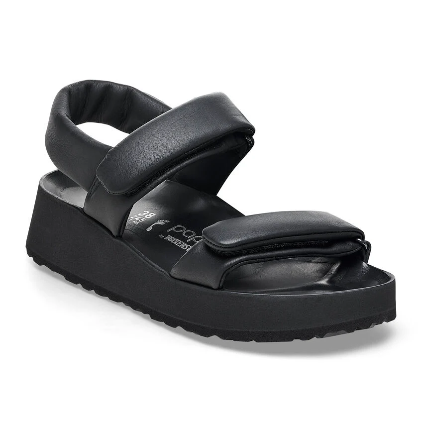 WOMEN'S PAPILLIO BY BIRKENSTOCK THEDA SANDAL | BLACK - Image 3