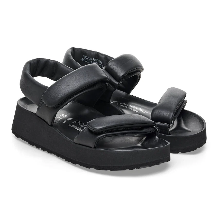 WOMEN'S PAPILLIO BY BIRKENSTOCK THEDA SANDAL | BLACK - Image 4