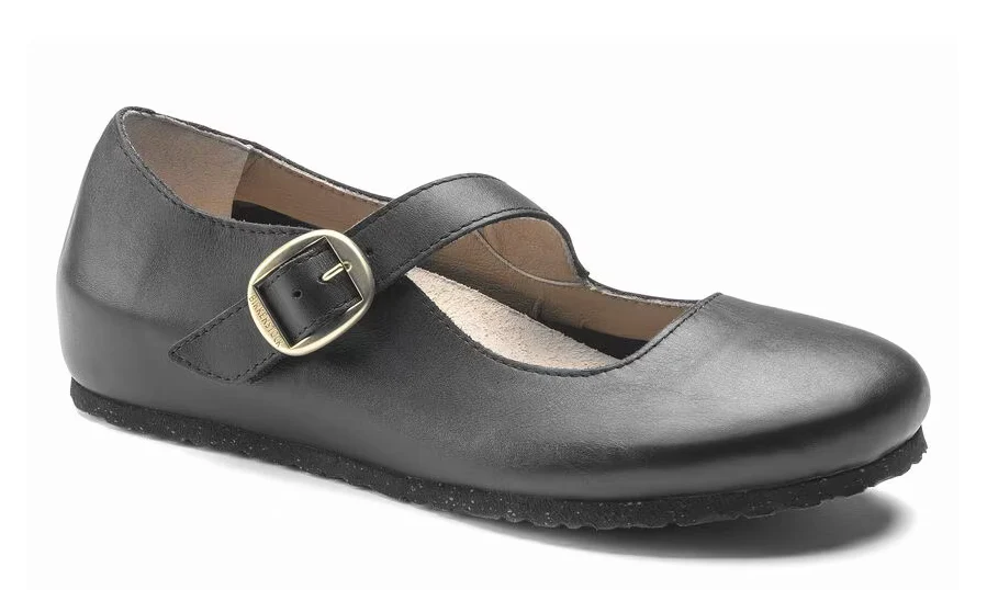 WOMEN'S BIRKENSTOCK TRACY | BLACK LEATHER - Image 3