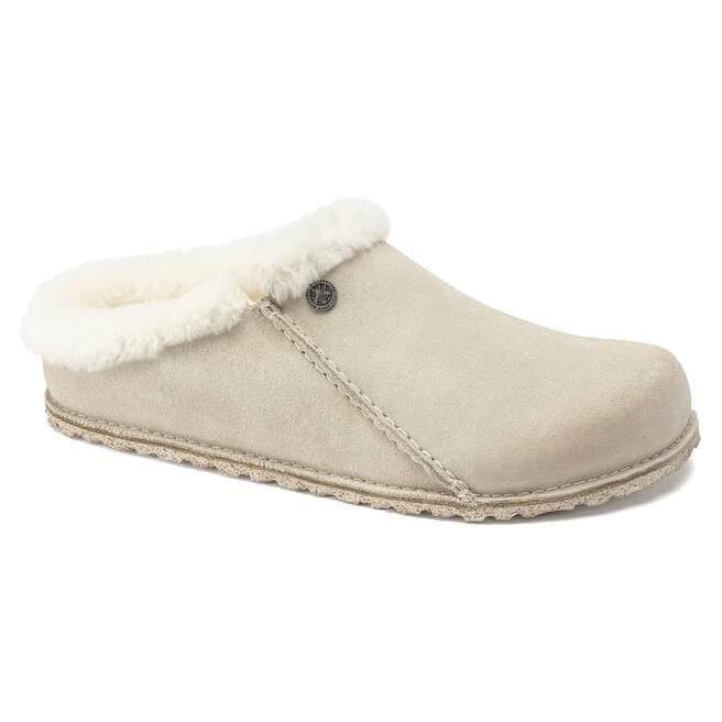 WOMEN'S BIRKENSTOCK ZERMATT PREMIUM FUR LINED CLOG | ANTIQUE WHITE - Image 2