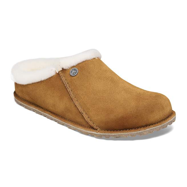 WOMEN'S BIRKENSTOCK ZERMATT PREMIUM FUR LINED CLOG | MINK - Image 2