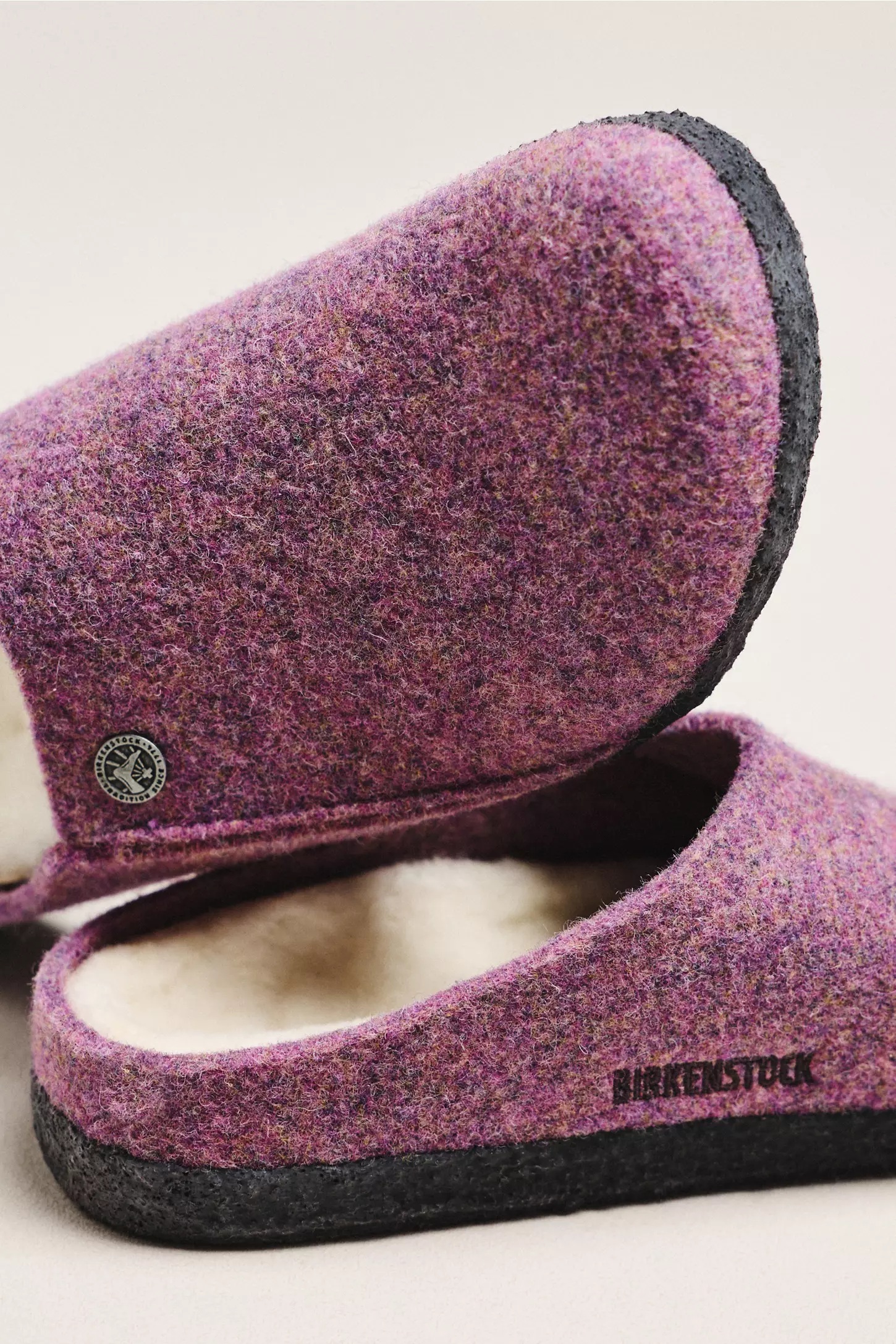 WOMEN'S BIRKENSTOCK ZERMATT SHEARLING | MAUVE MELANGE - Image 5